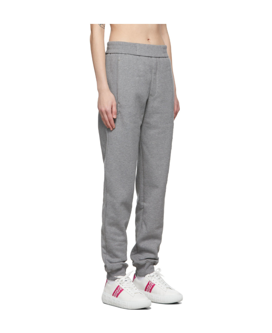 Versace Logo Sweatpants In Gray