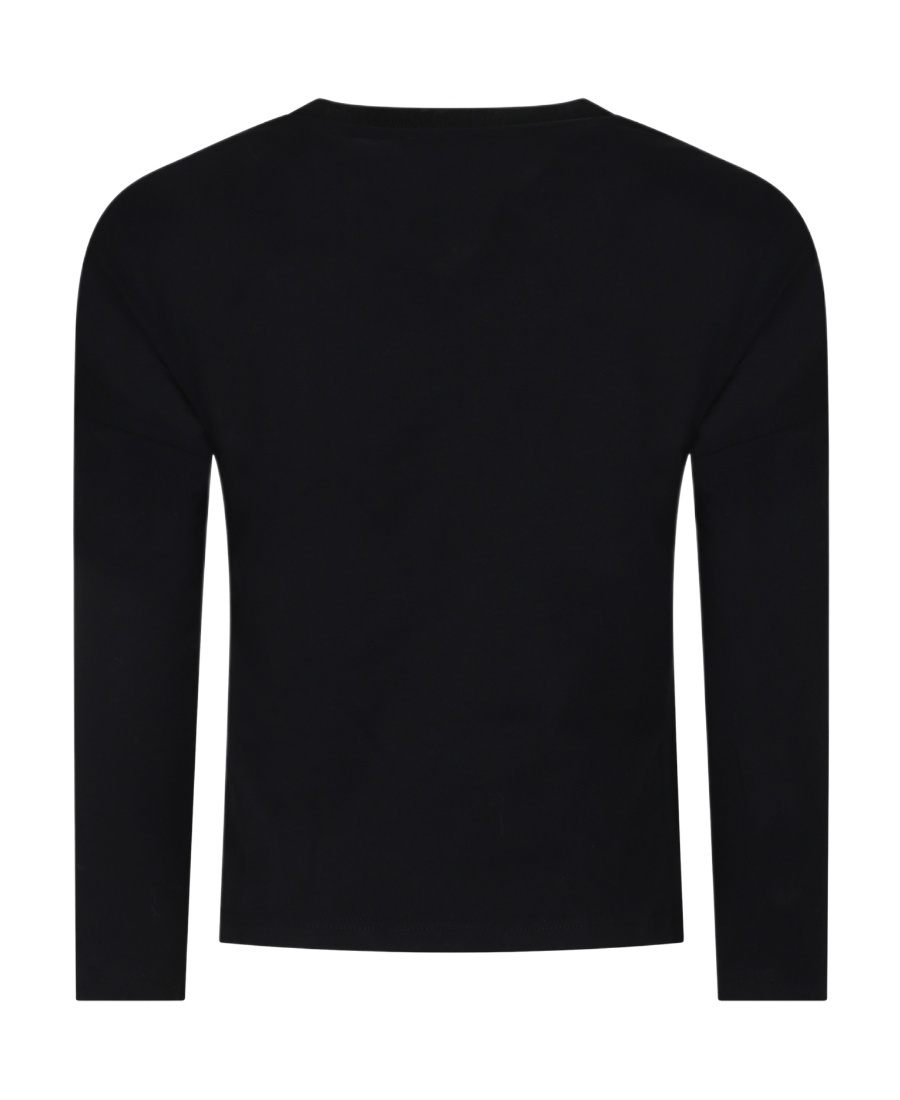 Chloé Logo-embroidered Cotton T-shirt In Black
