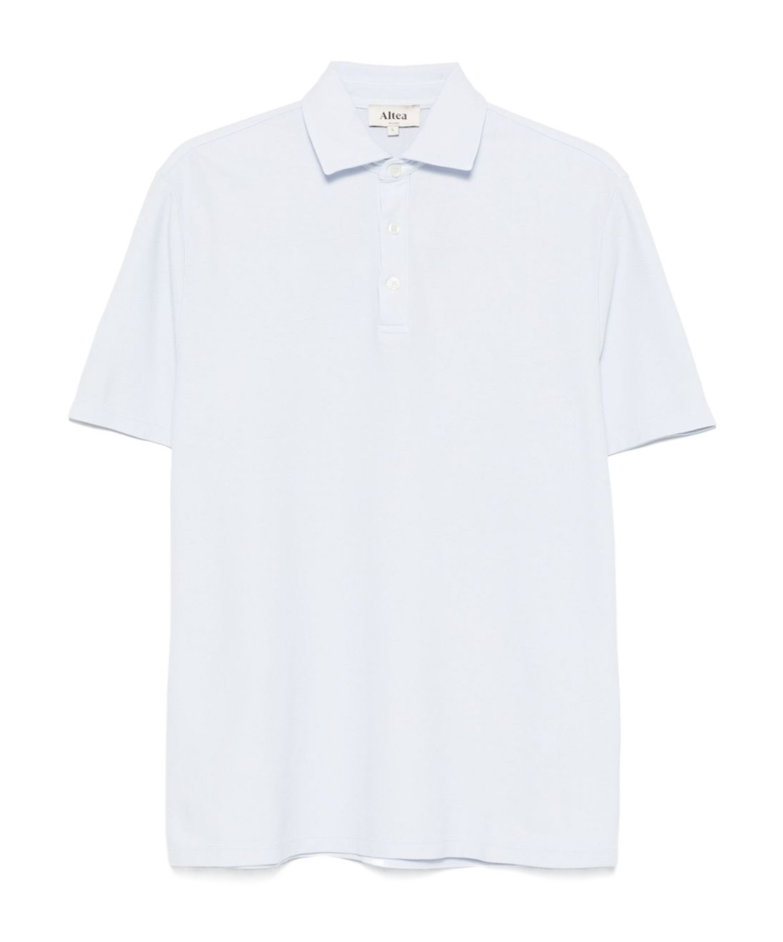 Altea Piqué Polo Shirt In Light Blue