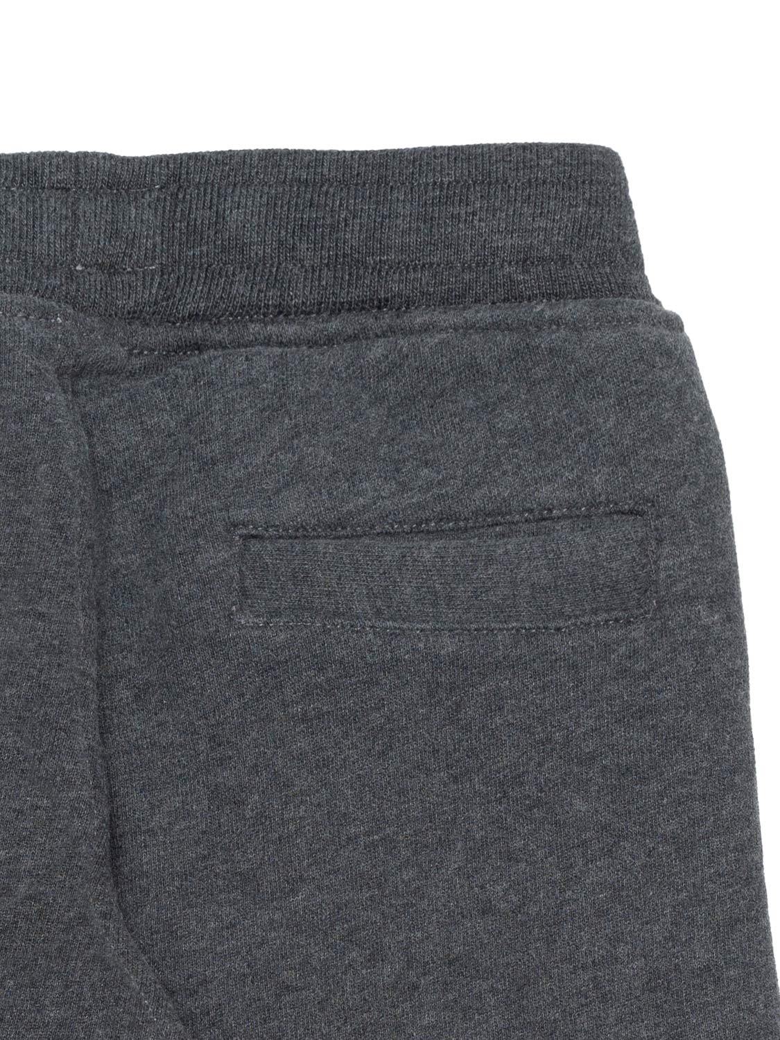 Stone Island Compass Badge Cotton Track Pants In Gray