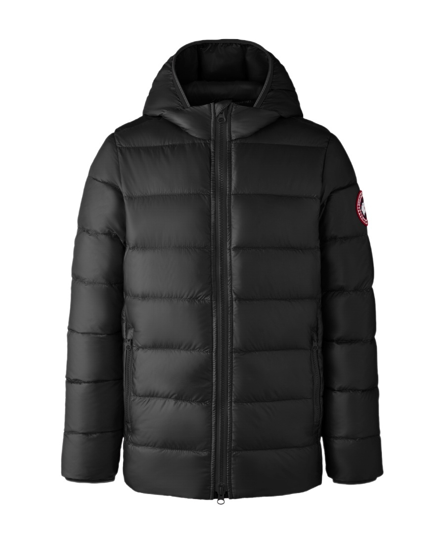Canada Goose Crofton Padded Down Jacket In Black