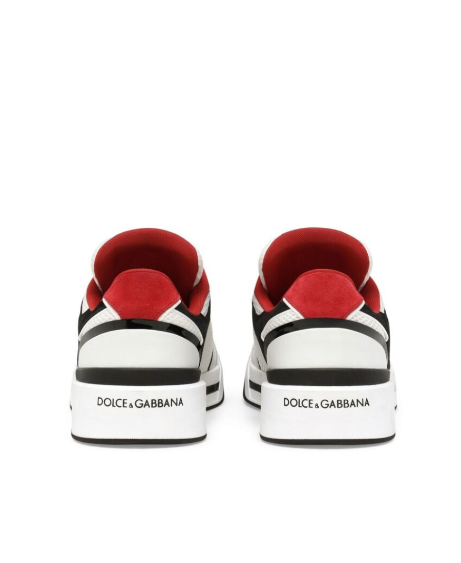 Dolce & Gabbana Modern Low-top Sneakers Contrasting Panels In White