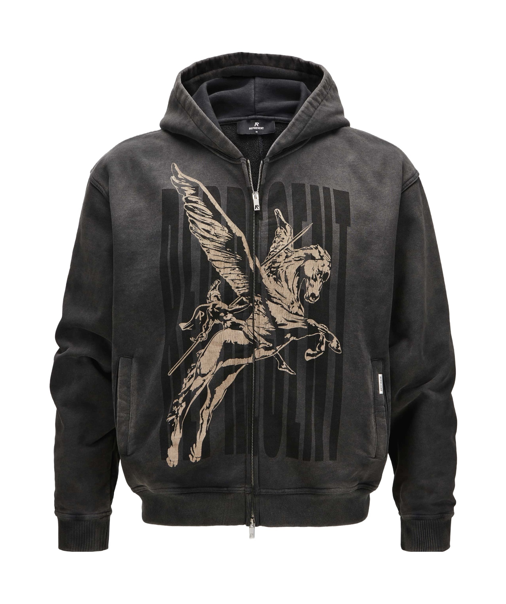 Represent Long-sleeved Sweater In Black