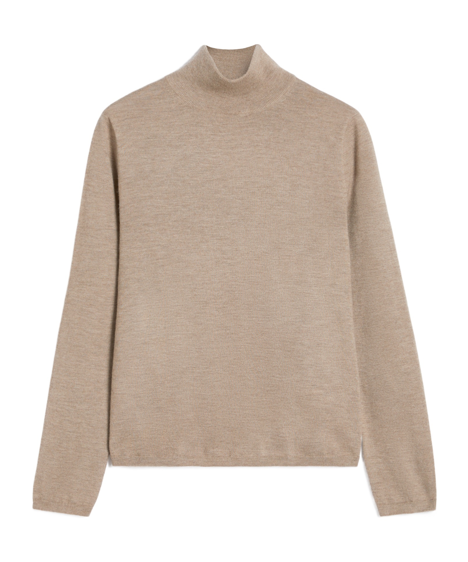 Max Mara Veloce Lightweight Cashmere Turtleneck In Brown