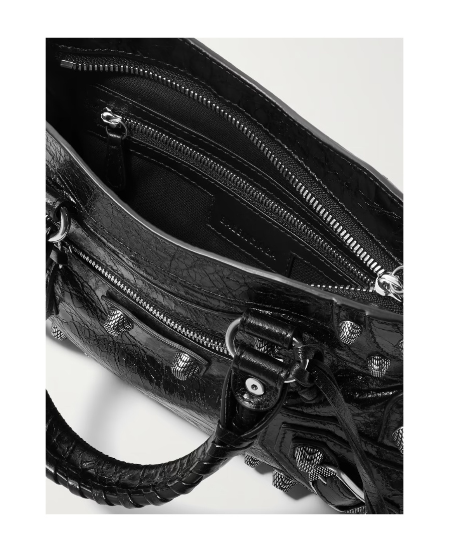 Balenciaga Borsa Tote Neo Cagole Piccola  Da Donna In Nero In Black