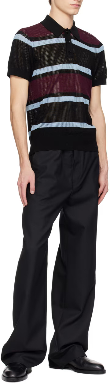 Dries Van Noten Belt-loop Casual Pants In Black