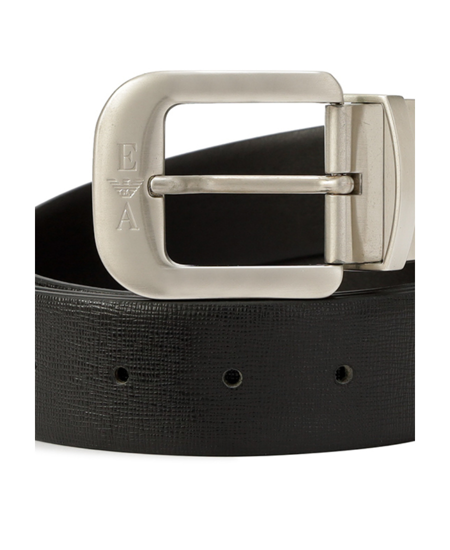 EMPORIO ARMANI LOGO ENGRAVING BELT