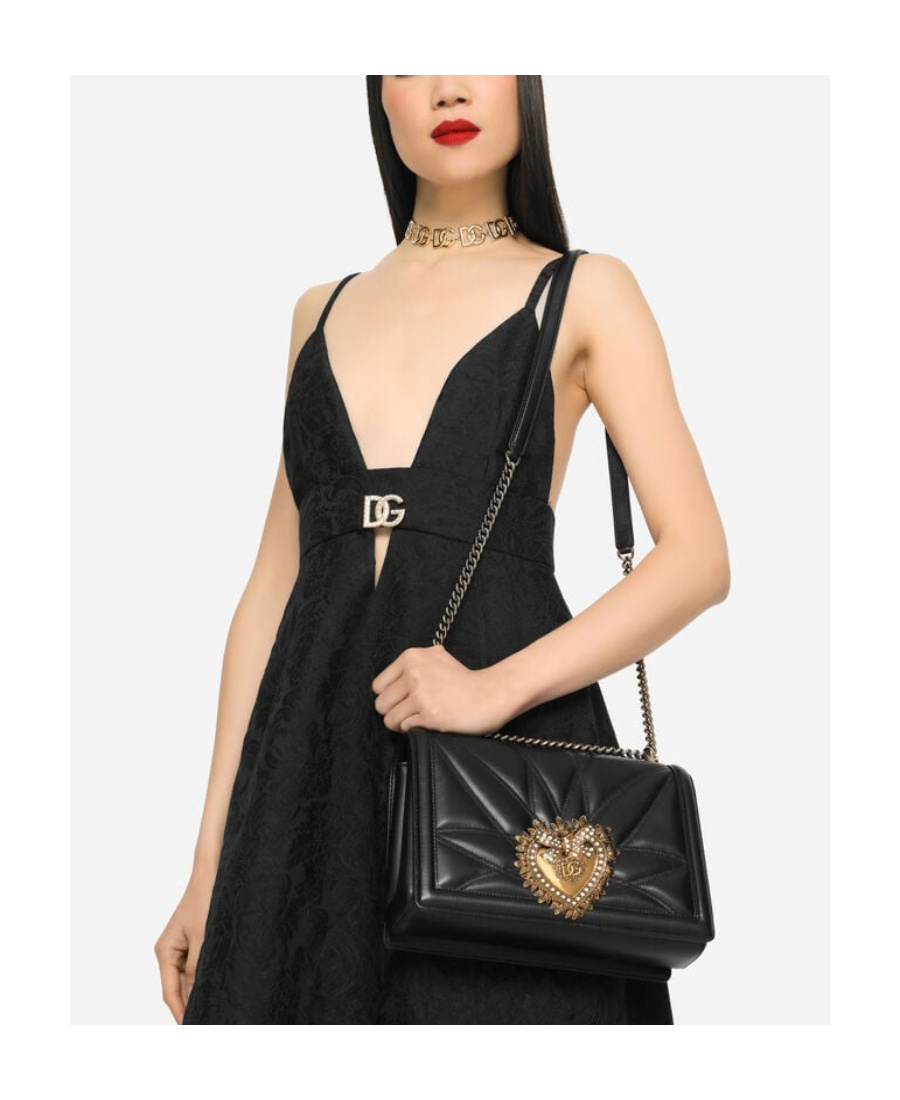 Dolce & Gabbana Shoulder Bags In Black