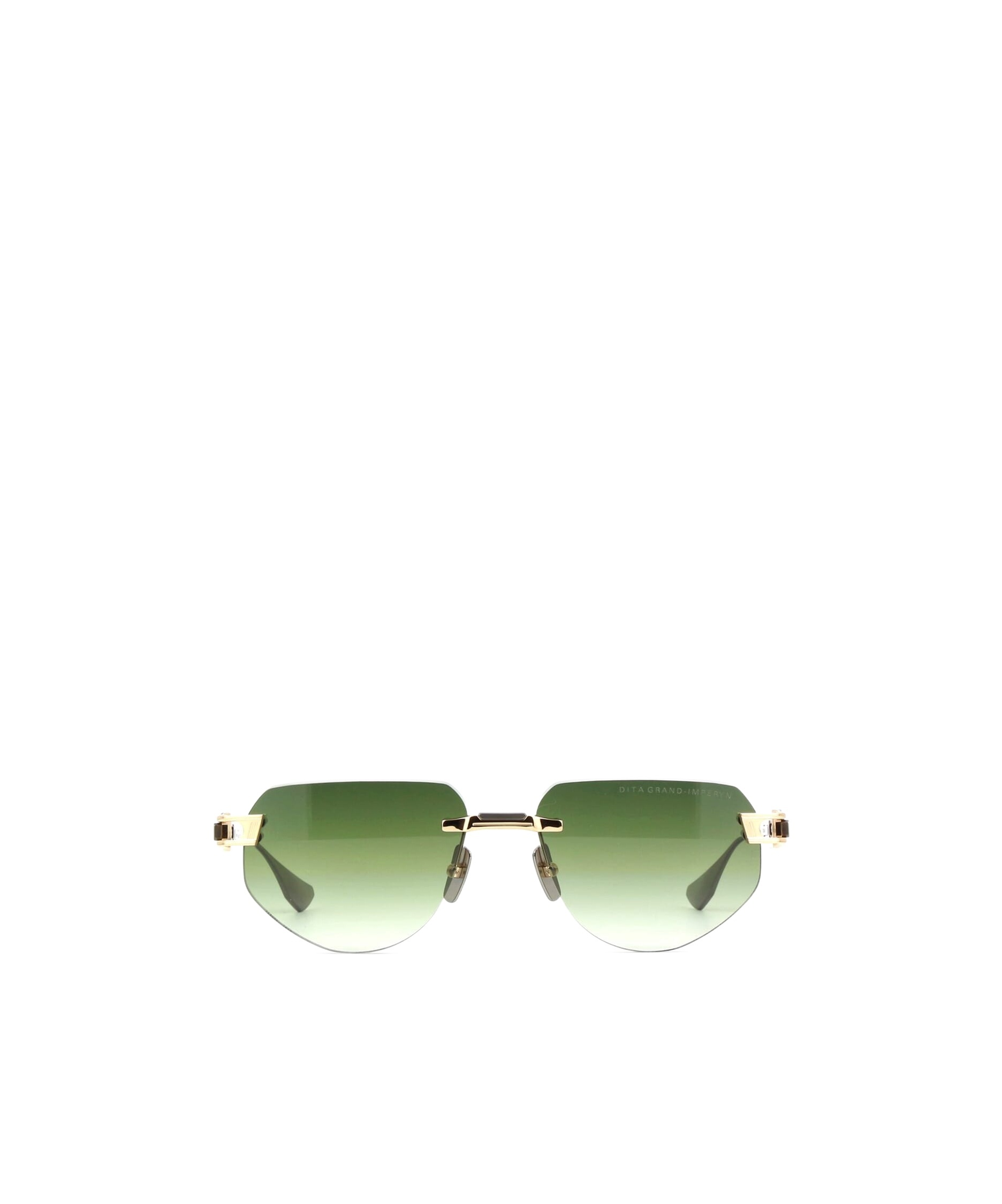 Dita Eyewear Logo Sunglasses In Green