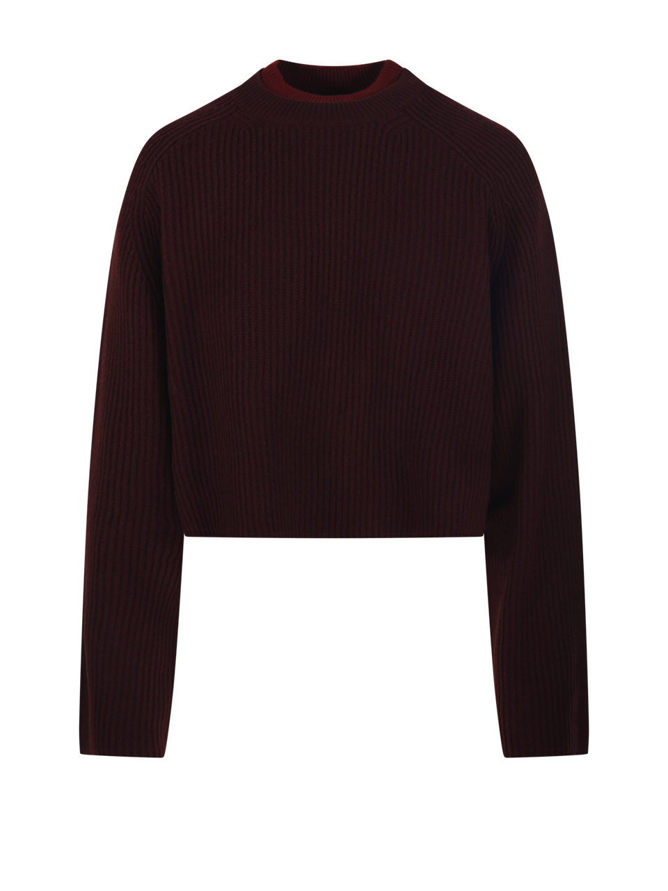 Max Mara Long-sleeved Sweater In Black