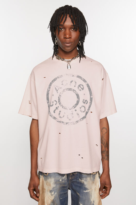 ACNE STUDIOS ACNE STUDIOS LOGO PRINTED CREWNECK T-SHIRT
