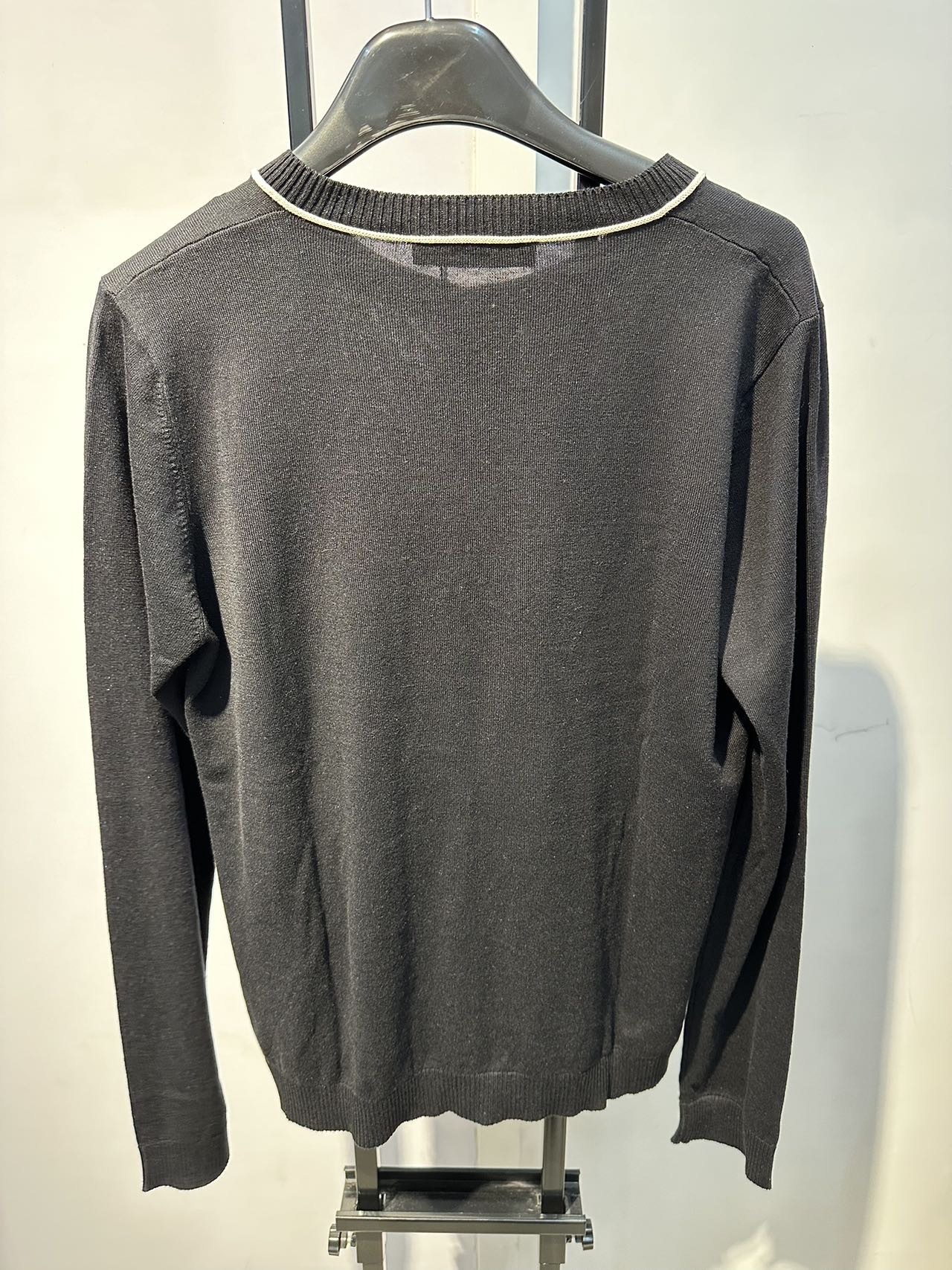 Weekend Max Mara Long-sleeved Sweater In Black