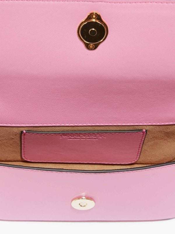 Jw Anderson Anchor Chain Shoulder Bag In Pink
