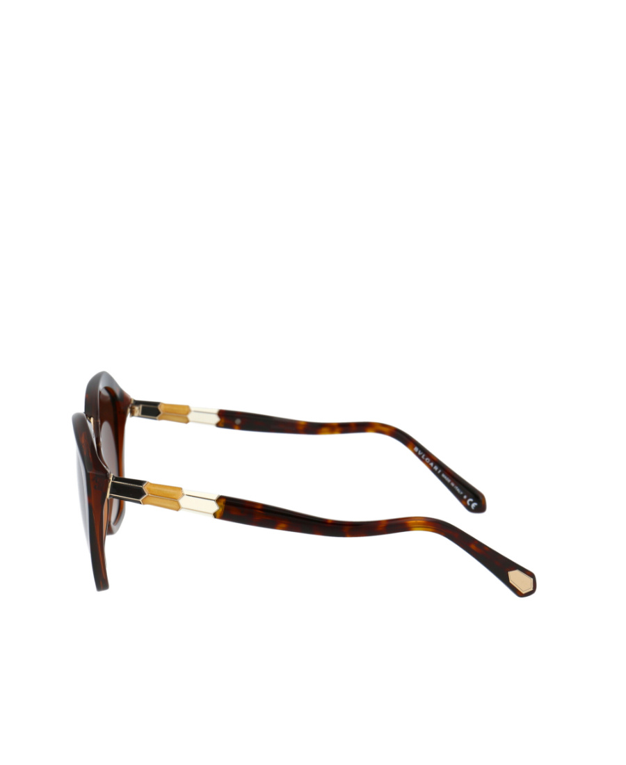 Bvlgari Oversized-frame Tortoiseshell Sunglasses In Brown