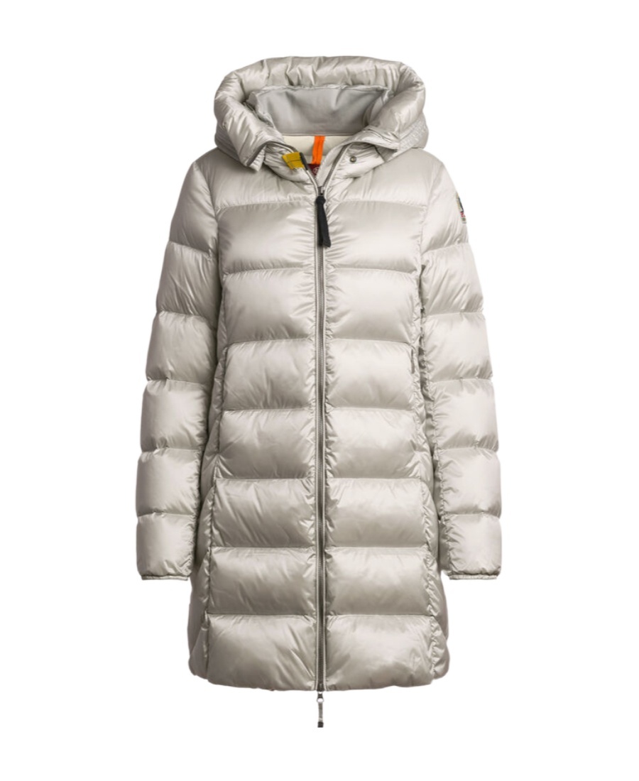 Parajumpers Hooded Down Jacket In Nude