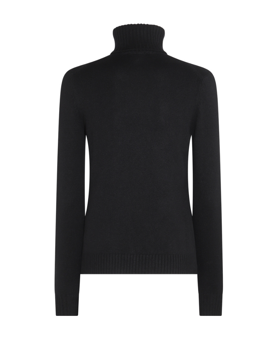 Loro Piana Roll Neck Long Sleeved Jumper In Black