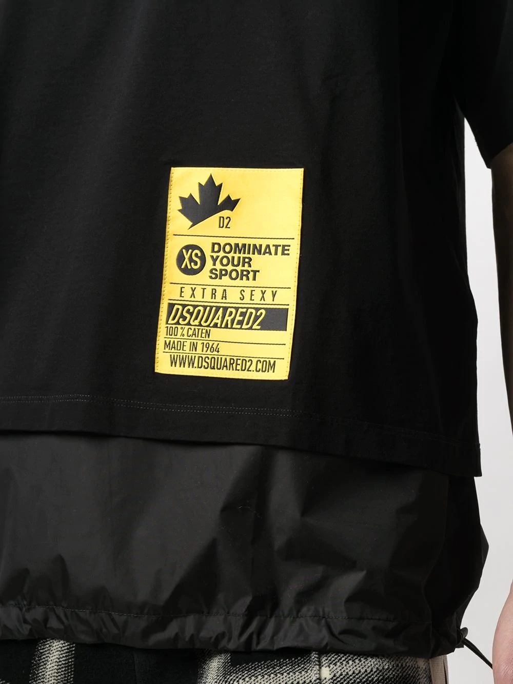Dsquared2 Logo T-shirt In Black