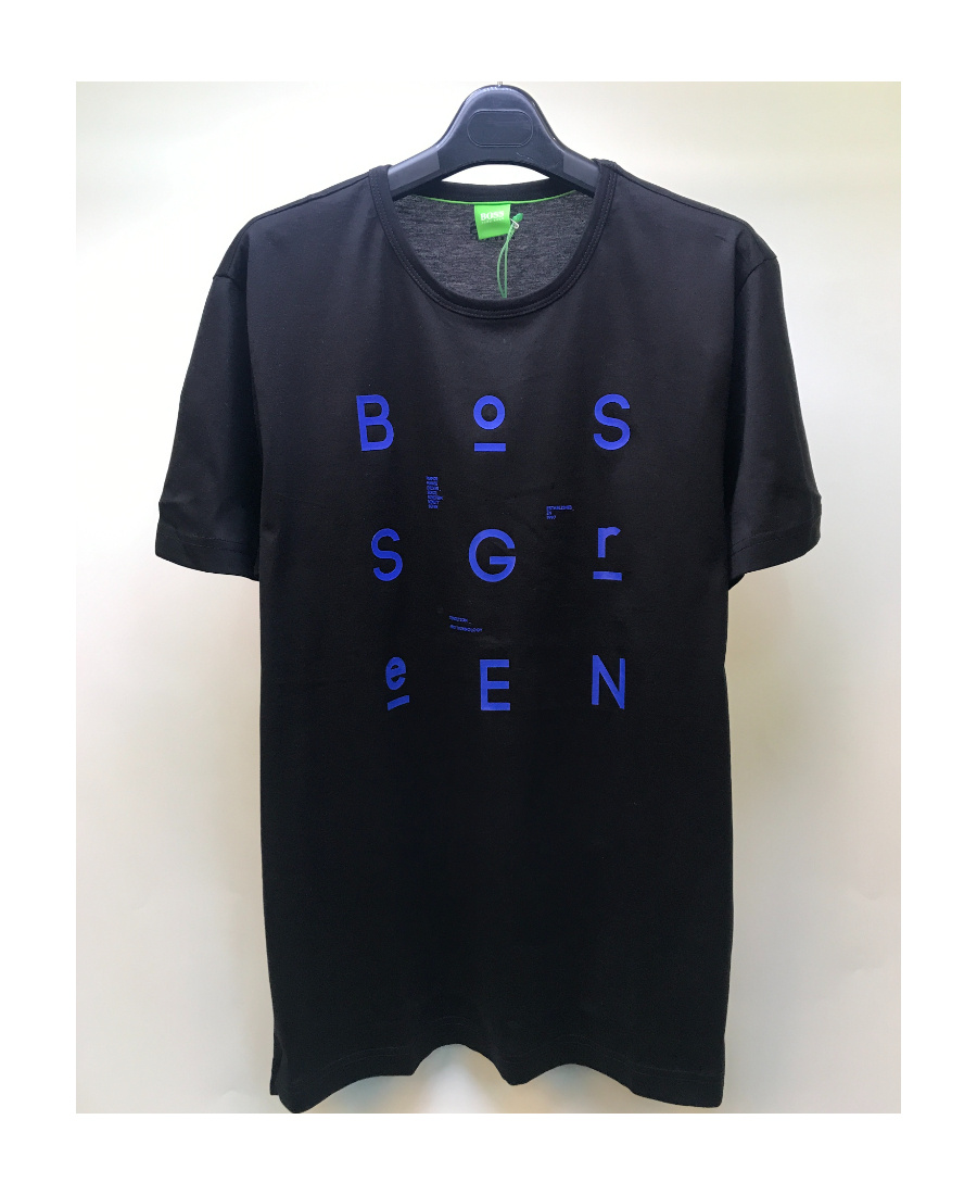 Hugo Boss Round-necked T-shirt In Black