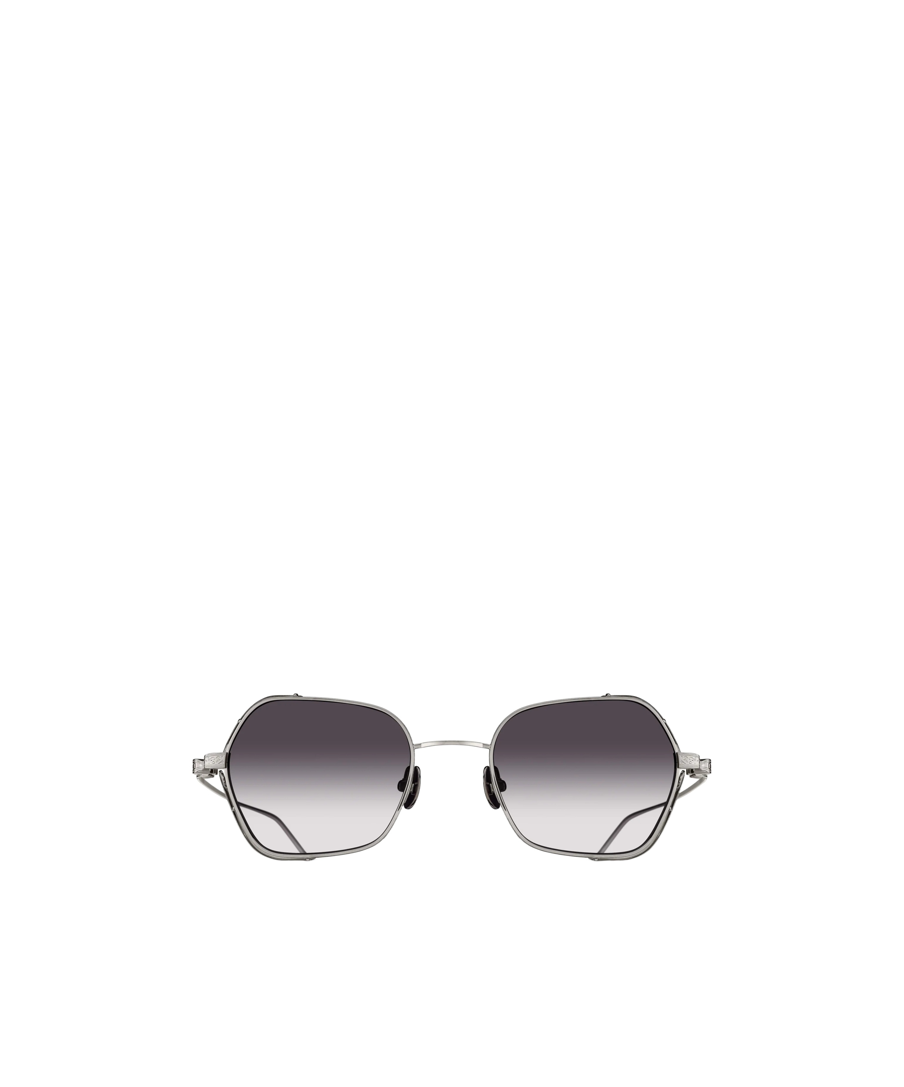 Matsuda Geometric-frame Sunglasses In White