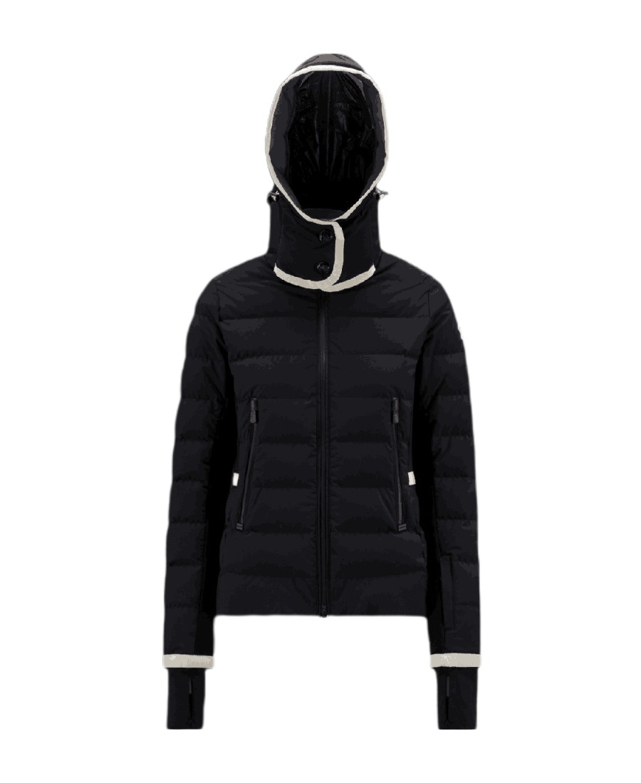 Moncler Lamoura Short Down Jacket In Black