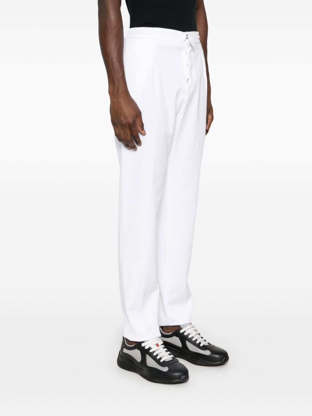 KITON BUTTON CASUAL PANTS