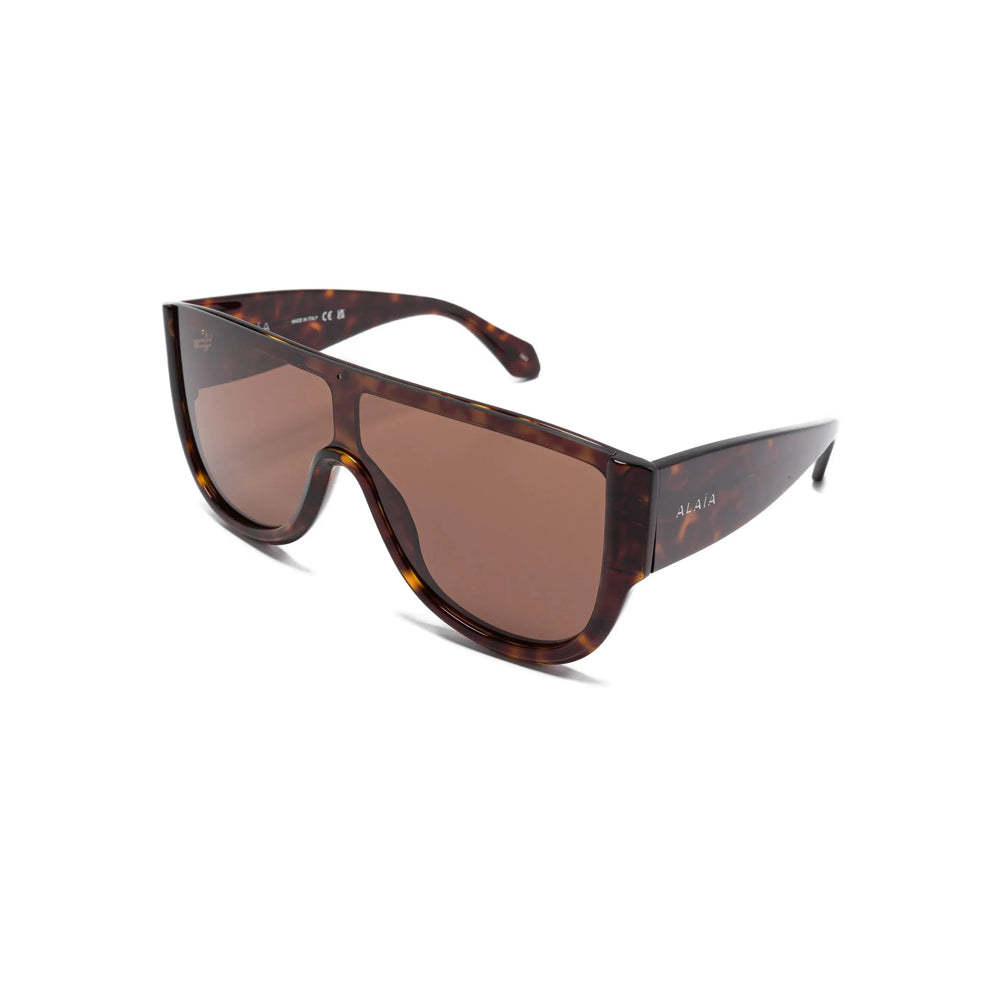 Alaïa Alaia Women Mask Sunglasses In Brown