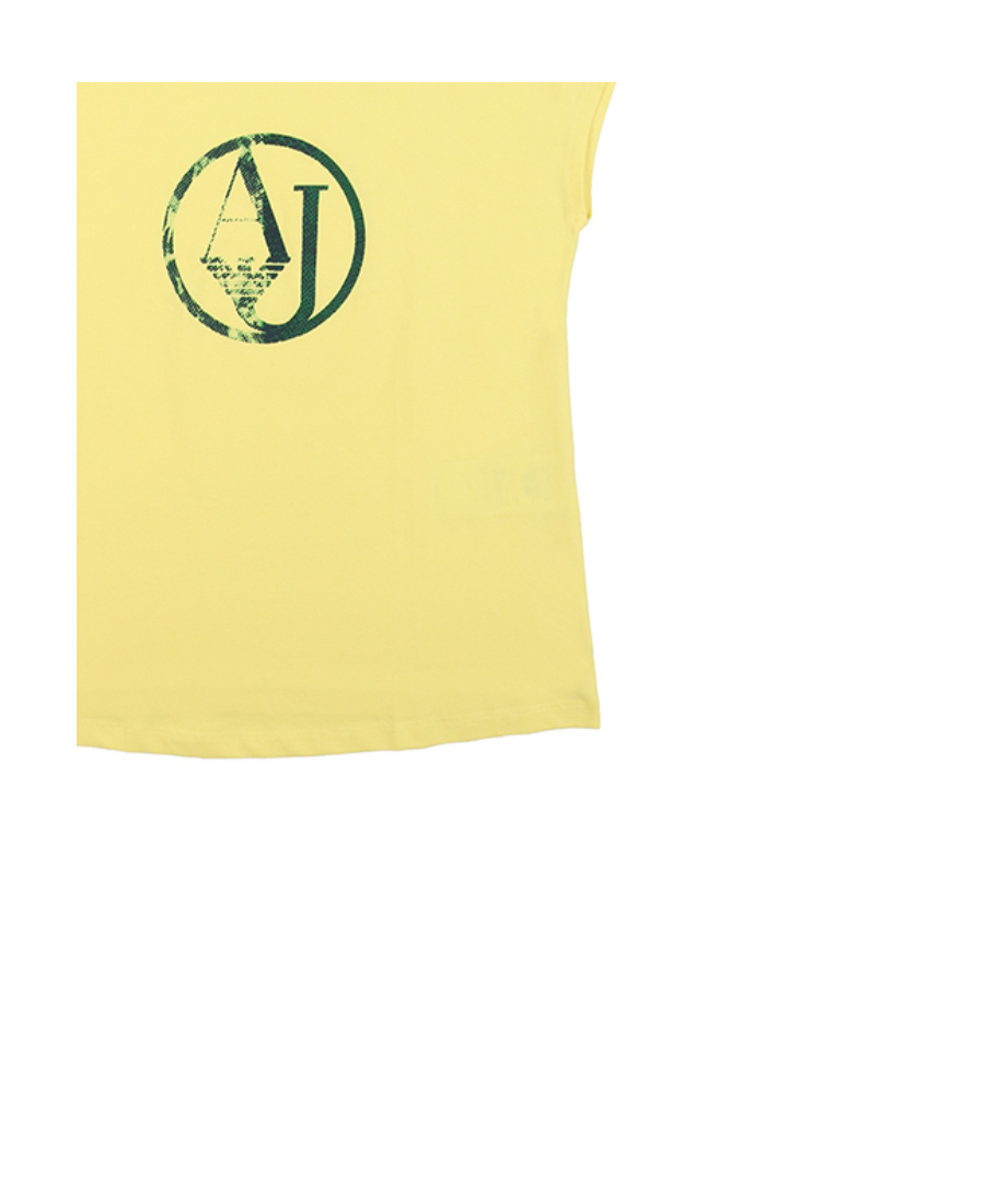 ARMANI JEANS ROUND-NECKED LOGO T-SHIRT