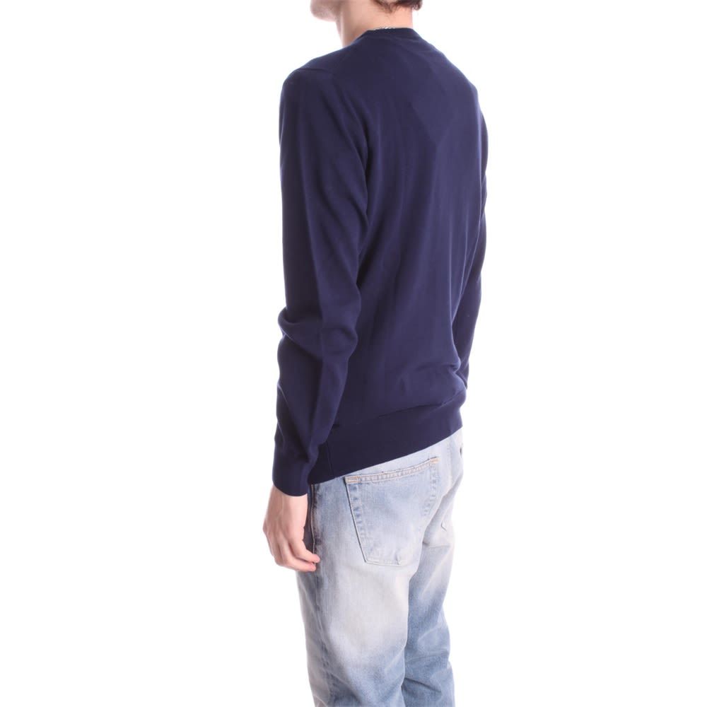 K-way Round Neck Pullover Sweater In Black