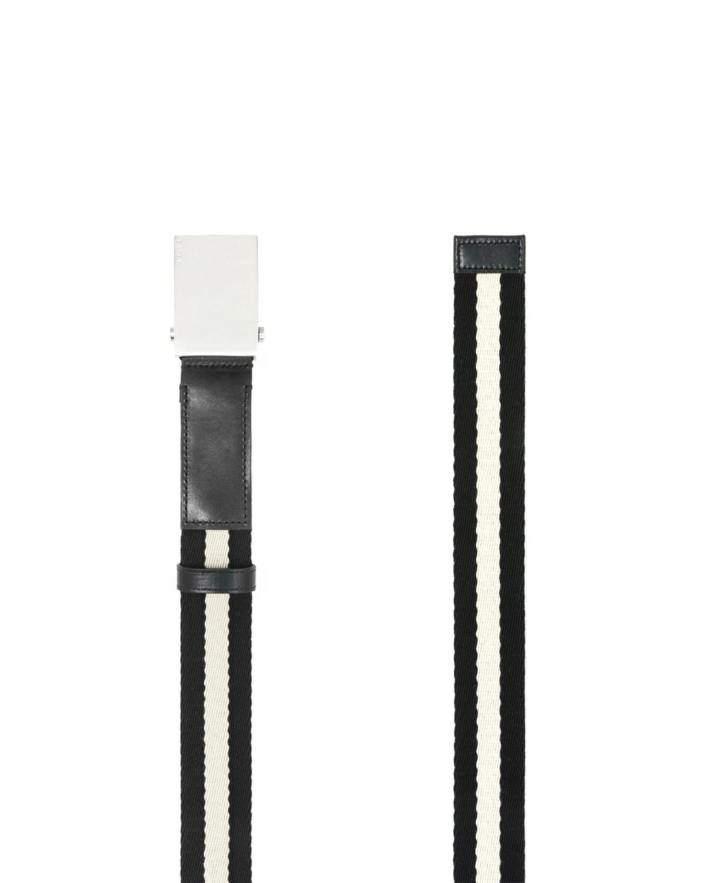 Bally Logo Belt In Black