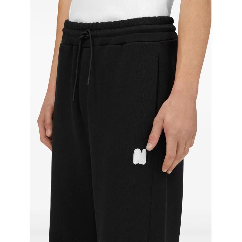 Msgm Jogginghose Mit Logo-patch In Black