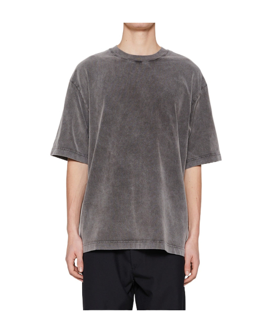 Acne Studios Short-sleeved T-shirt In Gray