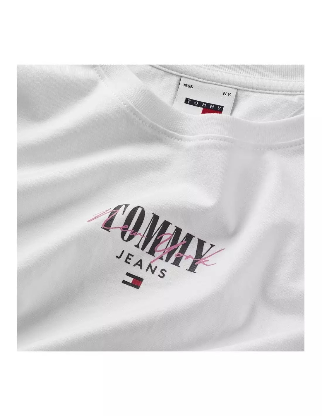 Tommy Hilfiger Tommy Jeans Logo Printed Crewneck T-shirt