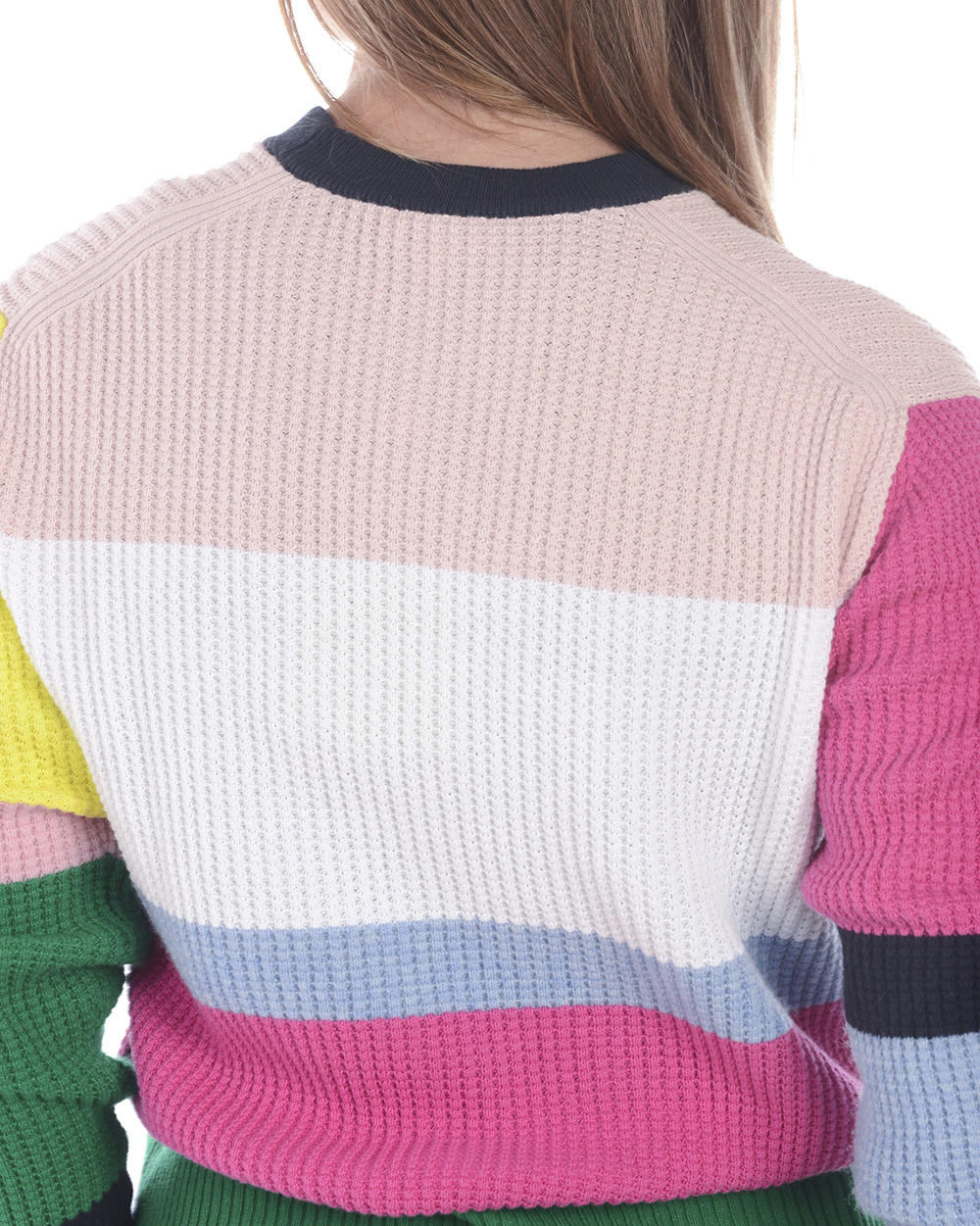 Kenzo Spliced Pullover In Multicolor