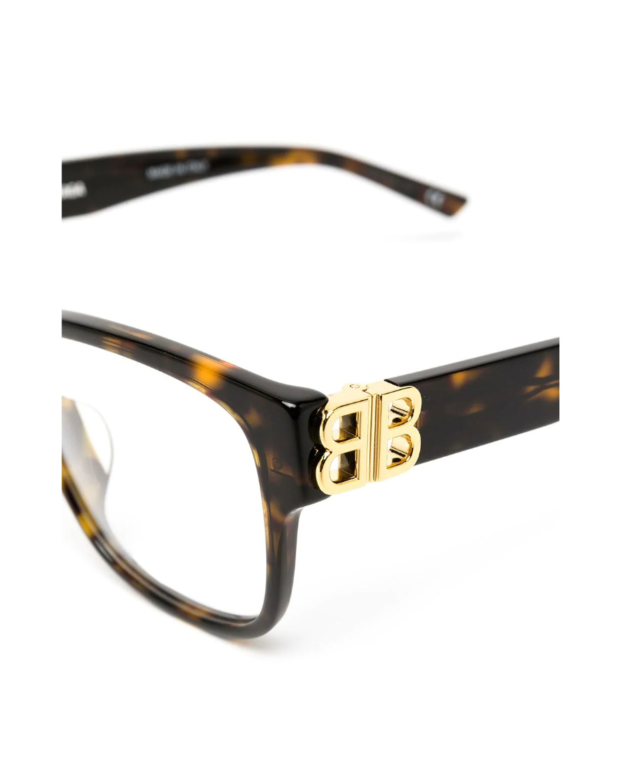 Balenciaga Tortoiseshell-effect Square-frame Glasses In White