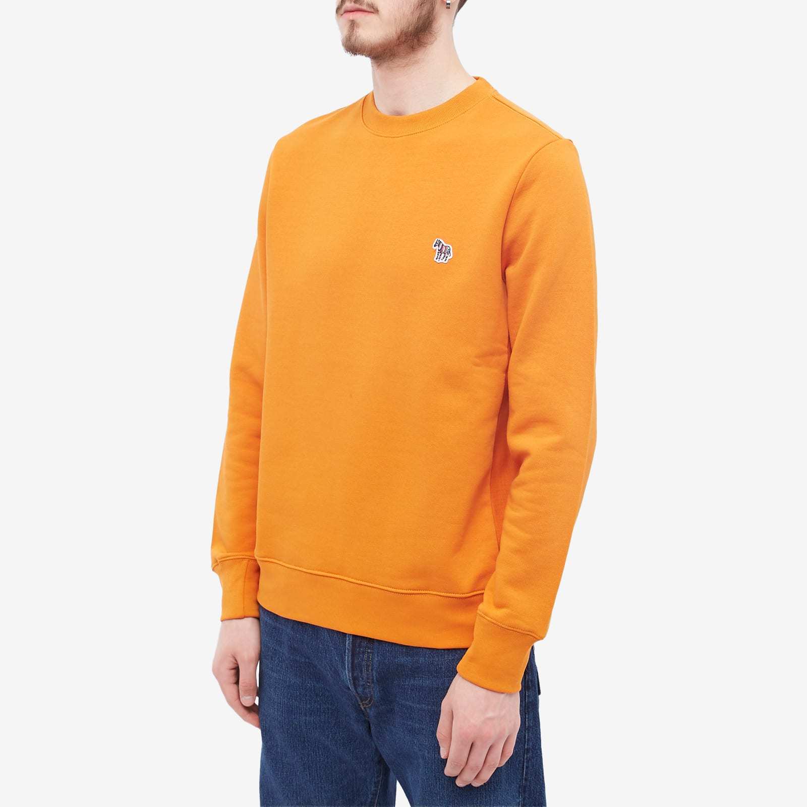 PAUL SMITH PS PAUL SMITH ZEBRA PATCH FINE KNIT JUMPER