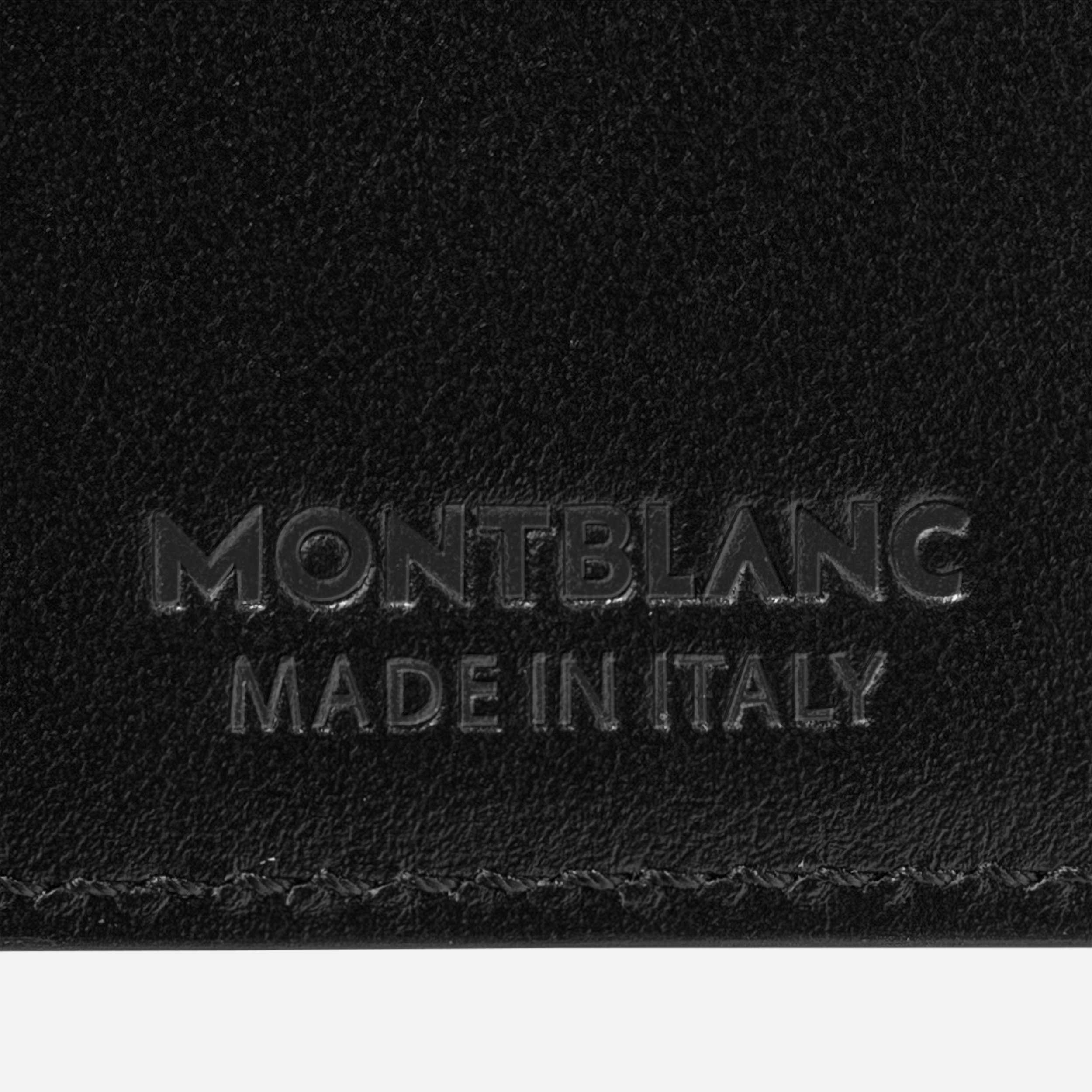 Montblanc Logo Wallet In Black