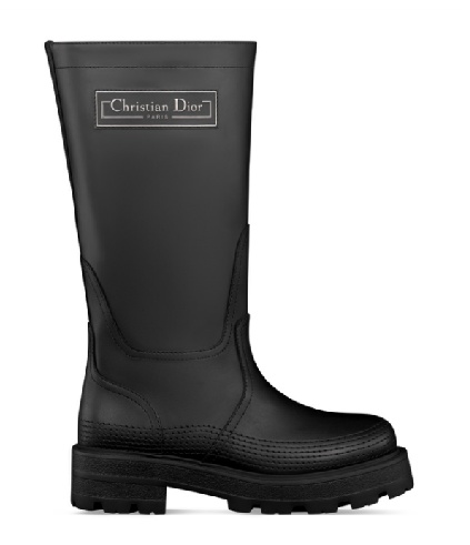 Dior D-scots Boots In Black