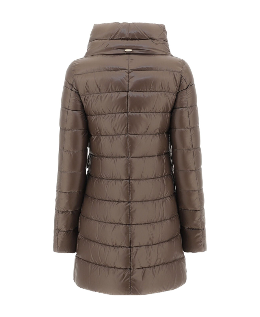Herno Amelia Down Jacket In Brown