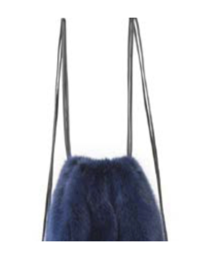 Simonetta Ravizza Plush Backpack In Blue