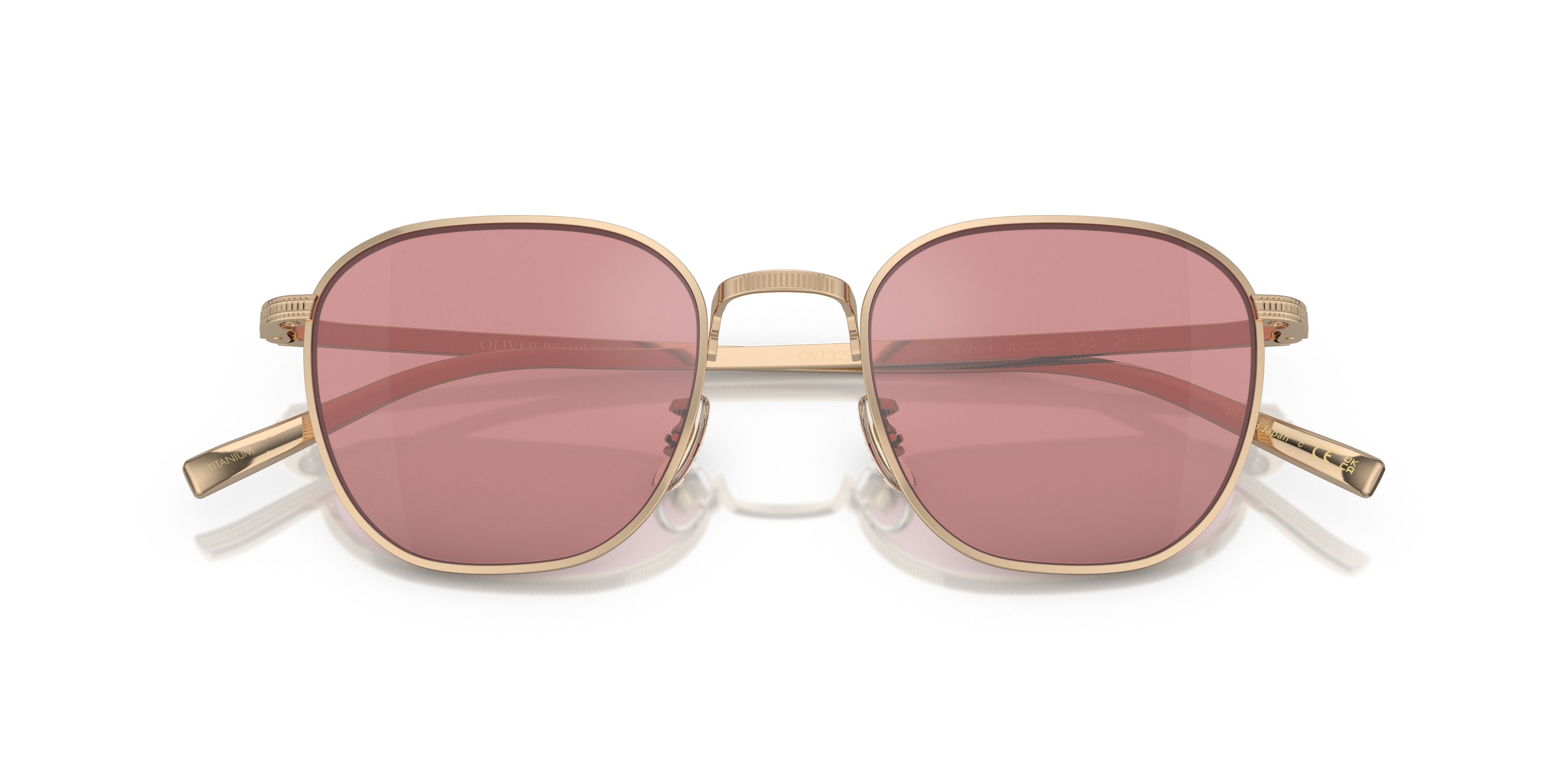 Oliver Peoples Color-rimmed Sunglasses In Pink