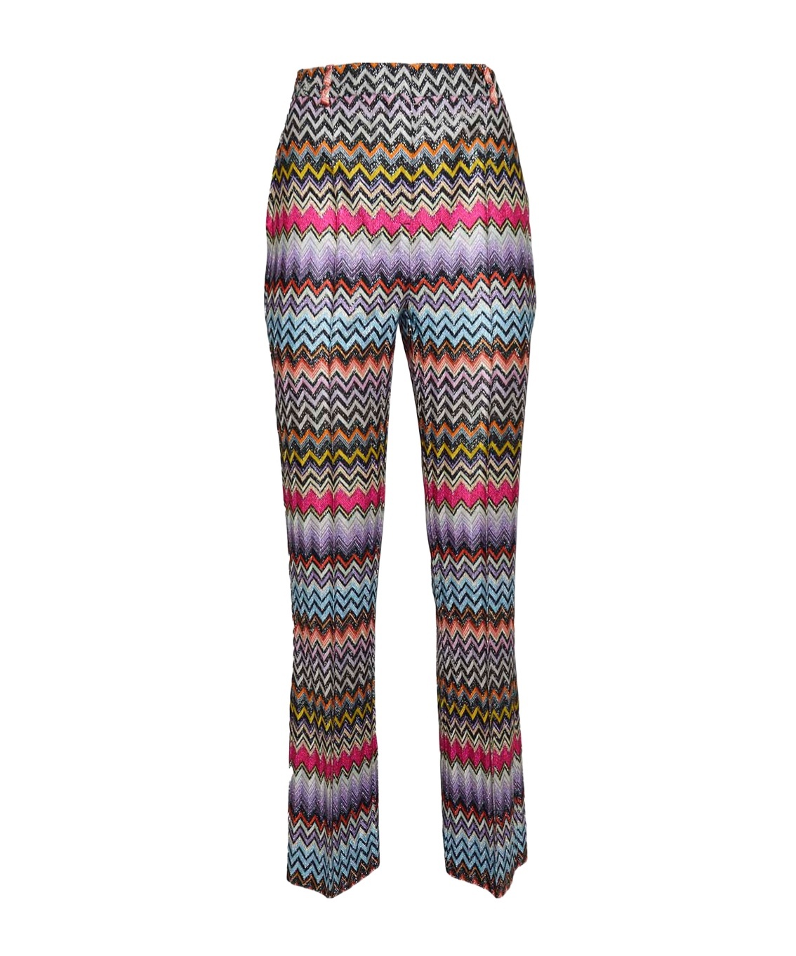Shop Missoni Capri Bootcut Tailored Trousers In Multicolor
