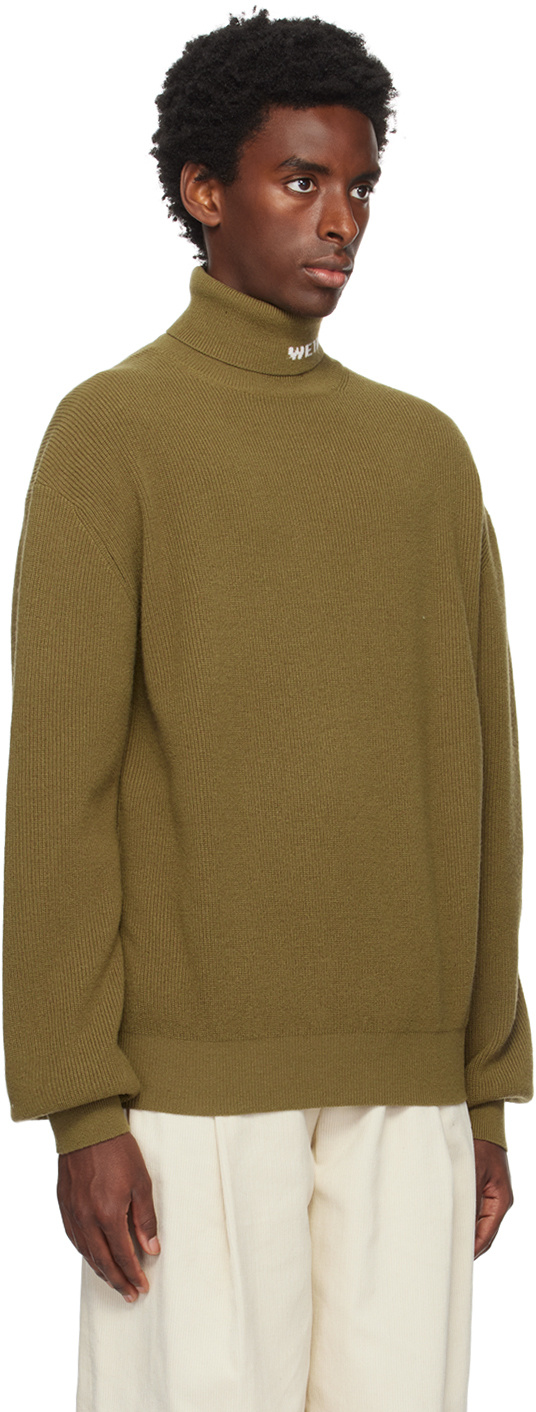 We11 Done Turtleneck In Green