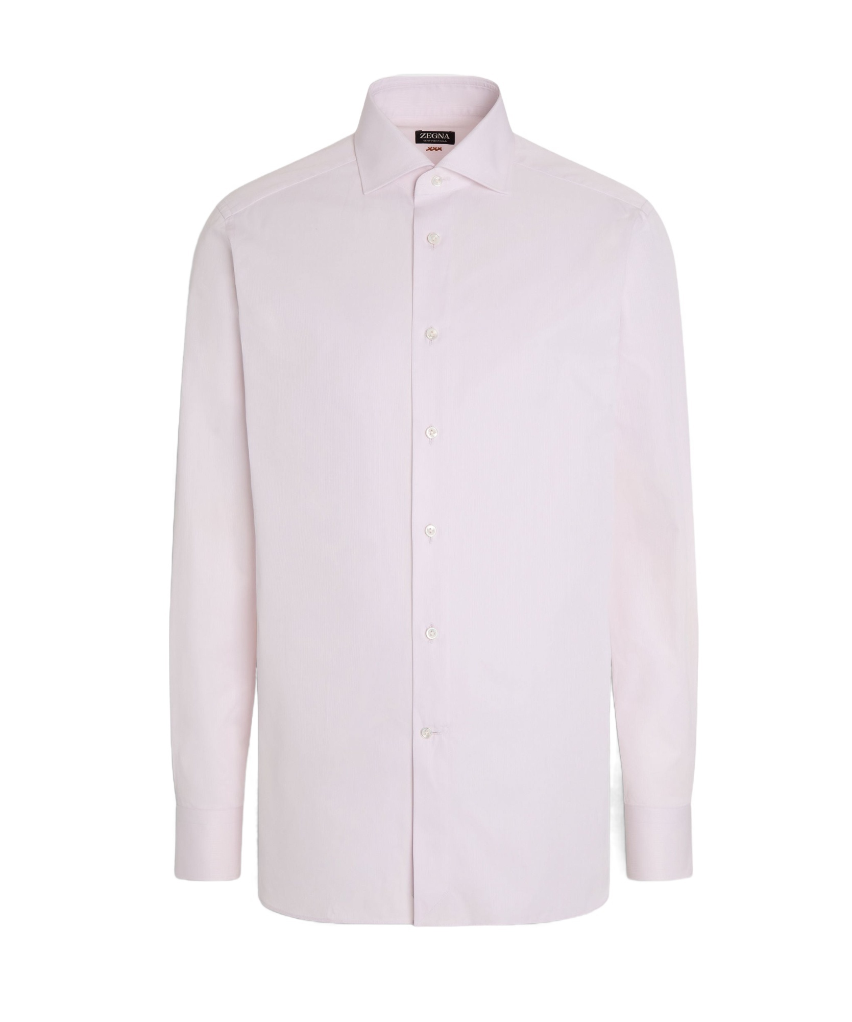 Zegna Centoventimila Button Front Shirt In Pink