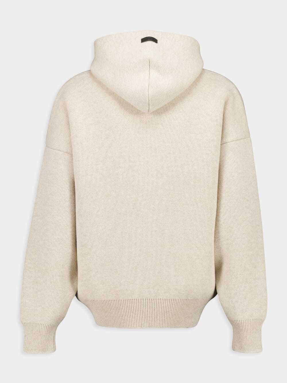 Fear Of God Brushed Cotton Eternal Sweatshirt With Embossed Print In Neutral