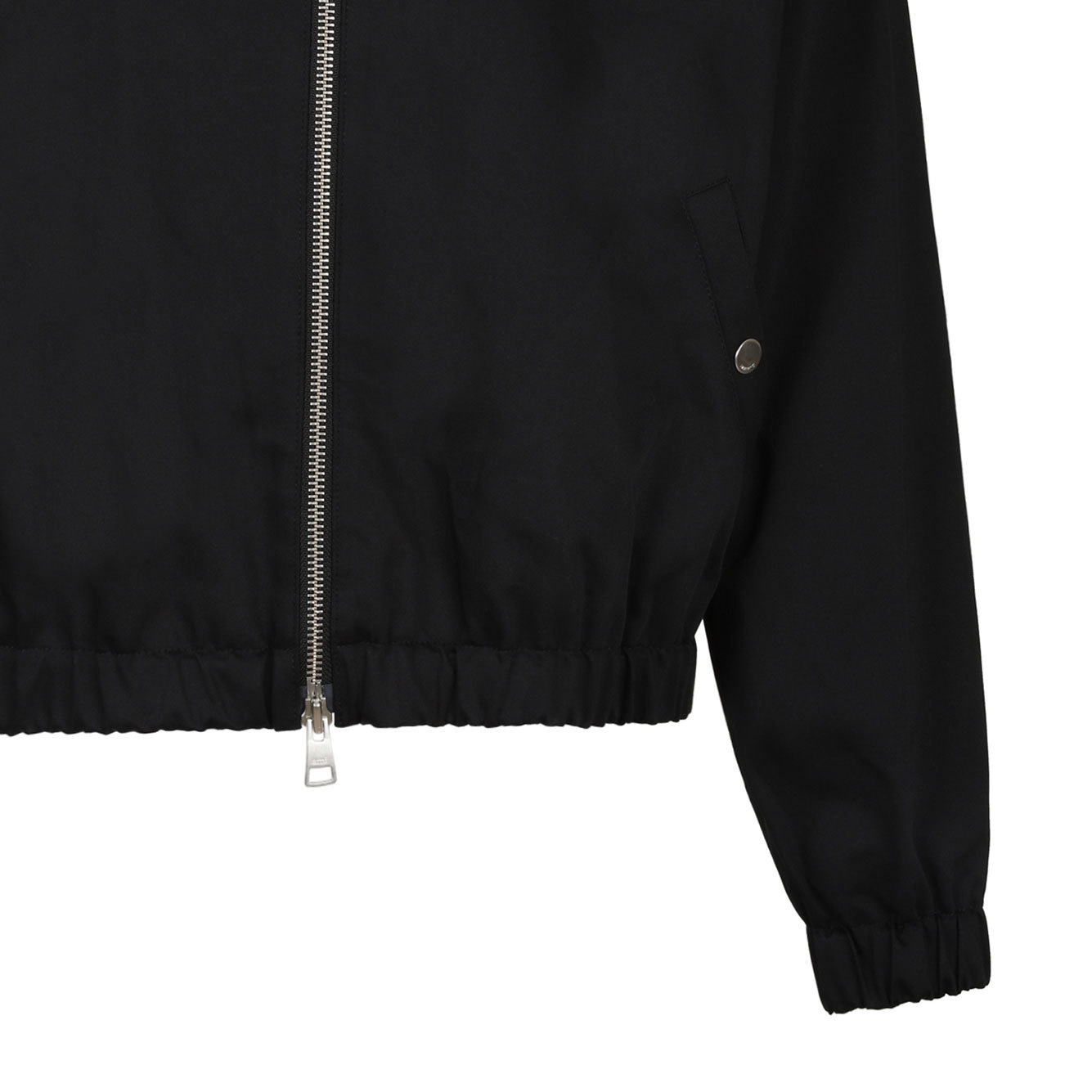 Ami Alexandre Mattiussi Ami Paris Long-sleeved Zipped Jacket In Black