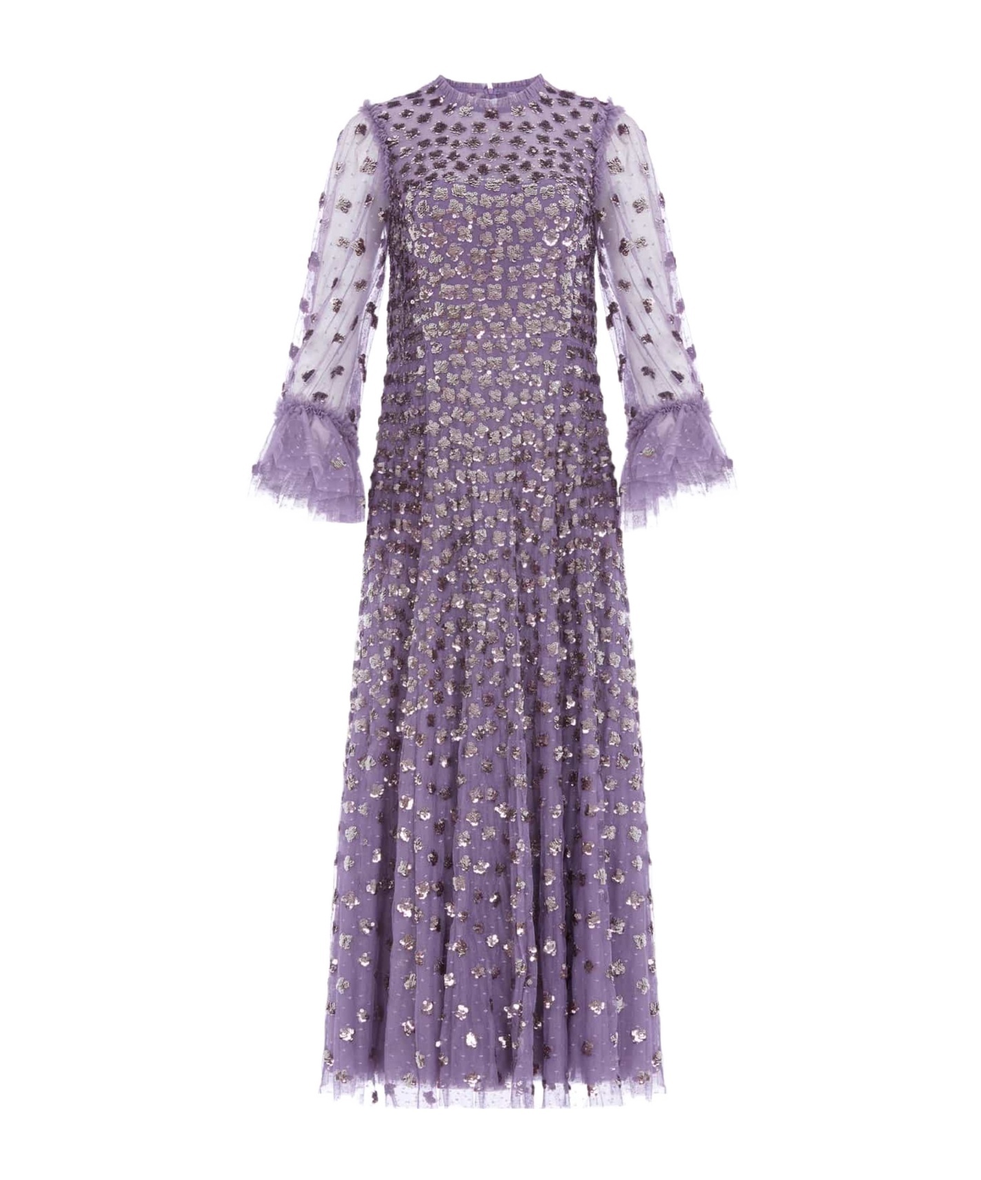 Needle & Thread Glisten Maxi Dress In Purple
