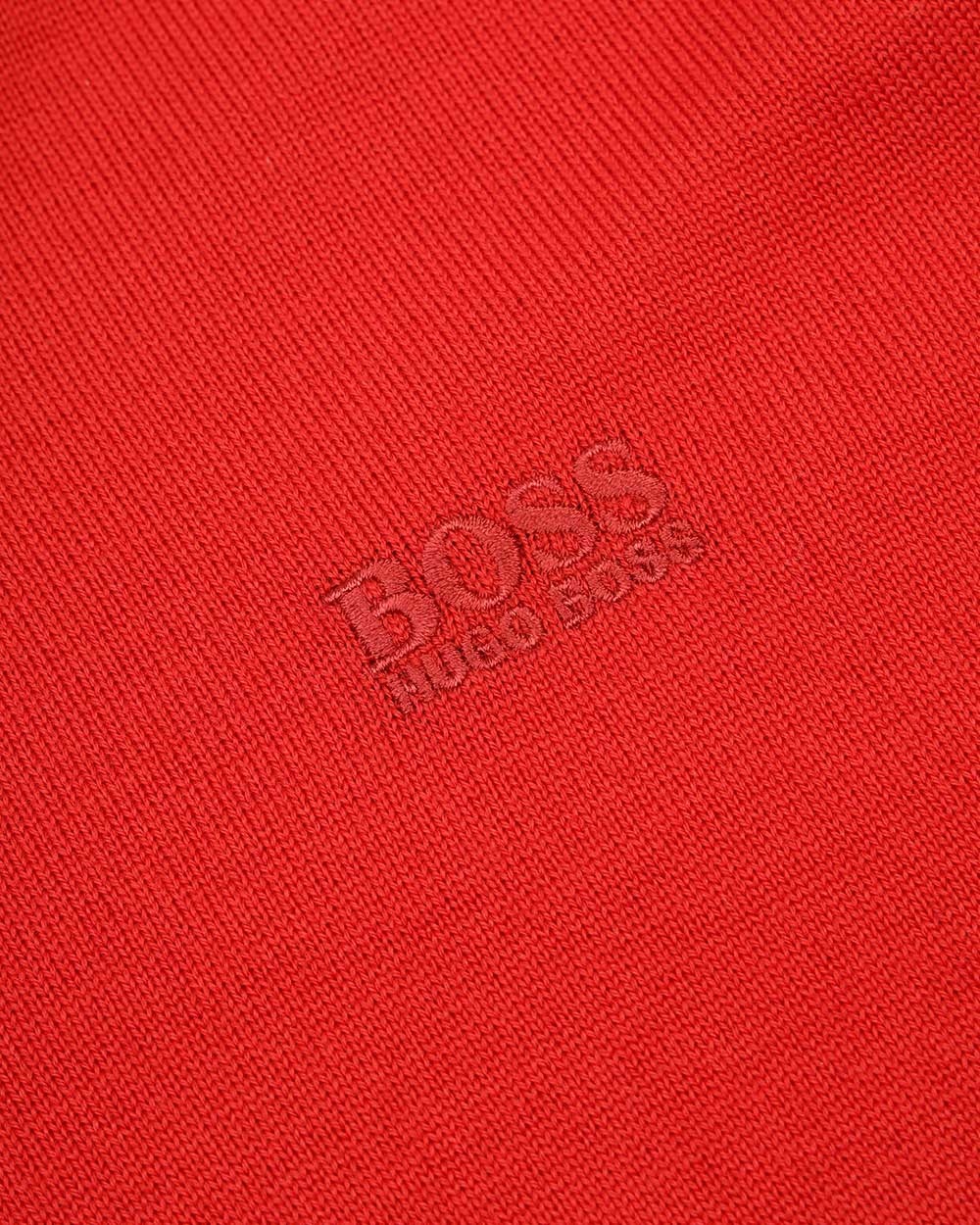 HUGO BOSS ROUND-NECKED LOGO SWEATER