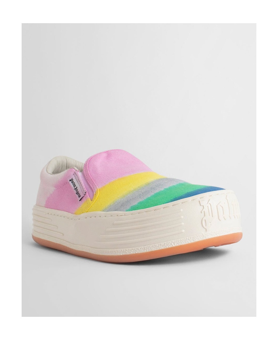 Palm Angels Suede Slip-on In Pink