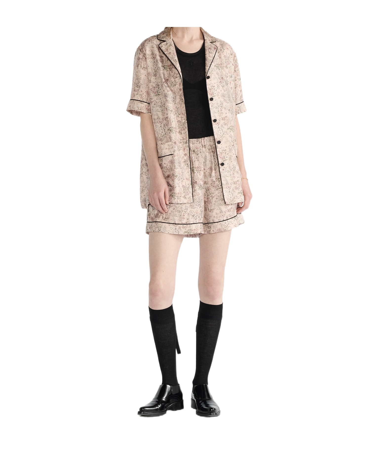 Dior Elastic Waist Shorts In Brown