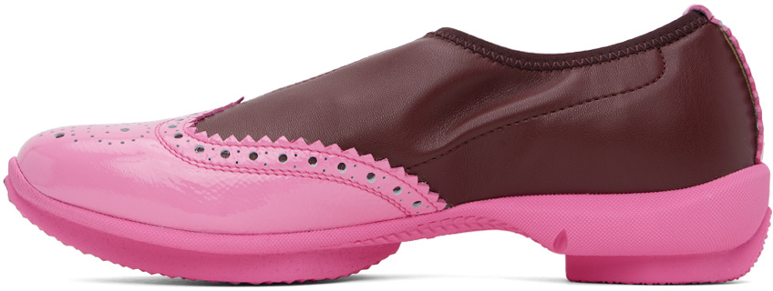 Kiko Kostadinov Sonia Slip On Brogues In Pink